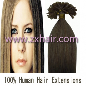 100S 16" Nail tip hair remy Human Hair Extensions #16