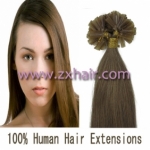 100S 20" Nail tip hair remy Human Hair Extensions #12