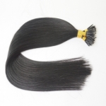 100S 20" Nano hair 1g/s human hair extensions #01 Double Drawn