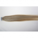 24" 70g Tape Human Hair Extensions #18/613 Mixed