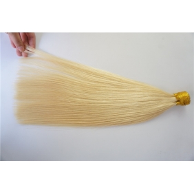 100S 20\" Stick tip hair 1g/s human hair extensions #613 Double Drawn
